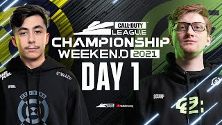 Call Of Duty League 2021 Season  Championship Weekend  Day 1 [upl. by Glynnis]