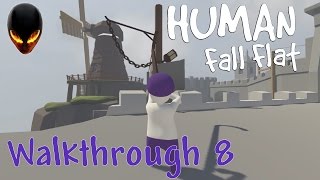 Human Fall Flat  Castle part 2  Walkthrough 8  Château partie 2 [upl. by Hebrew]