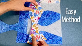 How to Make a Potholder  DIY Wavy Woven Quilted Patchwork [upl. by Libbie193]