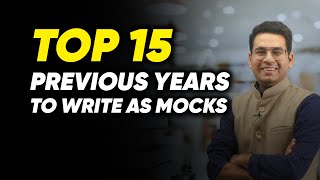 JEE Main 2024 🚀Top 15 Papers of 202223 to write as Mocks  Anup Sir [upl. by Hareema]