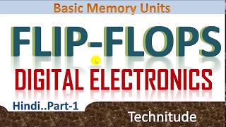 Understanding basics of FlipFlop  Digital Electronics RS JK T D using NAND Gate  Nor Gate [upl. by Elbon]