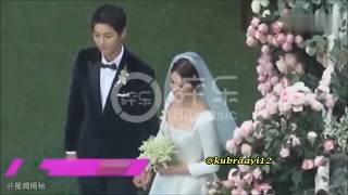 Full Wedding Ceremony  Song Joong Ki amp Song Hye Kyo Sweet moments [upl. by Alekal411]