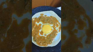 Diet breakfast chapati with Egg shorts youtubeshorts trending diet [upl. by Dosh475]