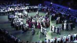 Latvian Folk Dance Show  Grand Ending [upl. by Ris502]