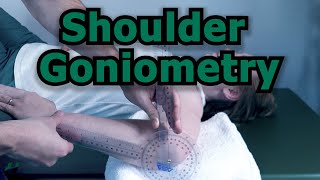 Shoulder Goniometry [upl. by Atyekram]