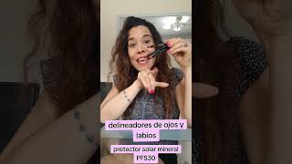 Delineadores Ojos Labios ProtectorSolarMineral MaryKay [upl. by Nirat]