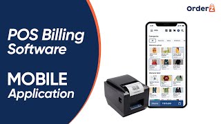 POS Billing Software  OrderZ Mobile App  96009 72225 billingsoftware pointofsales [upl. by Florry]