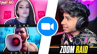 Trolling Indian Zoom Classes ZOOM RAID Ft Jaldi Waha Se Hato  Part 22 [upl. by Nnahsal932]