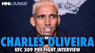 Charles Oliveira Says Hes Forever One Step Ahead of Michael Chandler Wants Title Shot  UFC 309 [upl. by Ellekcim]