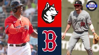 Northeastern Huskies vs Boston Red Sox  MLB Spring Training  2023 College Baseball Highlights [upl. by Tobie761]