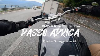 Ma quanti camper ci sono Verso il Grossglockner 2  Passo Aprica in sella alla BMW Rninet Scrambler [upl. by Libna274]