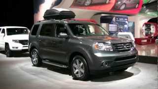 2012 Honda Pilot Exterior and Interior at 2012 Montreal Auto Show  Salon de LAuto de Montreal [upl. by Najib]