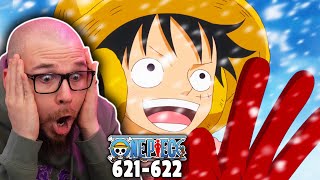 Luffy Wants Smoke with ALL THE EMPERORS ONE PIECE REACTION [upl. by Nikki]