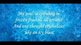 Let It Go  Frozen lyrics FULL SONG [upl. by Caril837]