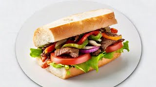 Fajita sandwich for Ramadan  how to make sandwiches minha ki duniya [upl. by Nodyl]