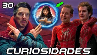 30 Curiosidades de SpiderMan No Way Home  Cosas que quizás no sabías [upl. by Ayokal28]