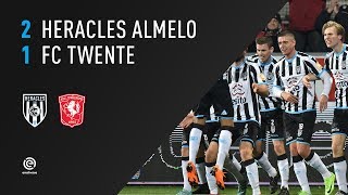 Heracles Almelo  FC Twente 21  09032018  Samenvatting [upl. by Onirefes]