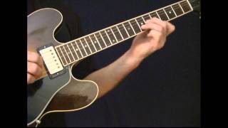 Blues Rhythm Triads for Guitar [upl. by Acilgna]