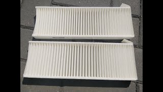 Citroen C4 Grand Picasso cabin air filter change [upl. by Imotih833]