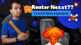 Problemi Fibra Fastweb e Router Nexxt  Raggiungo lapoteosi del NERVOSO [upl. by Arraek]