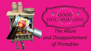 How Printables Are Helping Me BECOME A BETTER MINIATURIST ✨miniatures dollhouse diy [upl. by Horton]