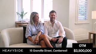 Auction Video  15 Granville Street Camberwell [upl. by Suisyola726]