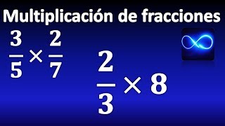 26 Multiplicación de fracciones MUY FÁCIL [upl. by Persse]