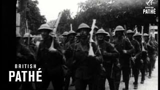 British Troops In France Marching 19141918 [upl. by Eustis]