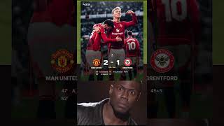 Manchester United comeback against Brentford [upl. by Nrehtac]