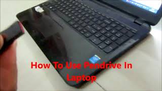 how to use pen drive  how to use pen drive in laptop  use pen drive  pen drive working  pendrive [upl. by Efren]