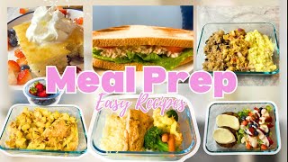 Meal Prep Recipes 🍓🫐  Breakfast🍓 Lunch and Dinner  High Protein Meal [upl. by Ainod91]