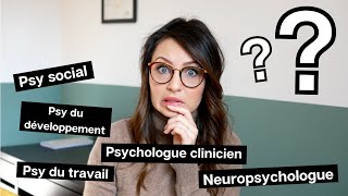 Les spécialités en psychologie [upl. by Hobart636]