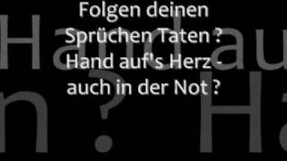 Wirtz  Siehst du mich Lyricswmv [upl. by Ellenad201]