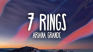 Ariana Grande  7 rings Lyrics [upl. by Nosyk986]