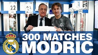 LUKA MODRIC 300 Real Madrid matches [upl. by Any]