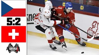 CZECHIA VS SWITZERLAND KARJALA CUP 2024 [upl. by Baten891]