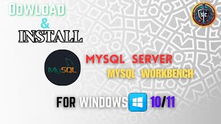 Download And install MYSQL server and work bench in Windows 1011 [upl. by Sirtimid]