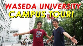 WASEDA UNIVERSITY CAMPUS TOUR 早稲田大学キャンパスツアー西早稲田） [upl. by Eivad118]