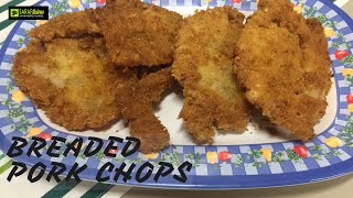 Panfried Breaded Pork Chops [upl. by Yllod]