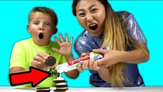 OREO TOOTHPASTE PRANK ON CARTER SHARER [upl. by Meyeroff]