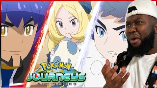 Leon Vs Diantha Masters 8 Semifinals  Pokemon Journeys Episode 122 REACTION [upl. by Vine607]