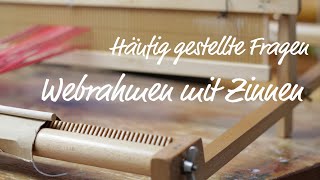 SpinnWebFAQs Webrahmen mit Zinnen [upl. by Inittirb]