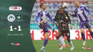 Highlights  Wigan Athletic 11 Plymouth Argyle [upl. by Seumas]