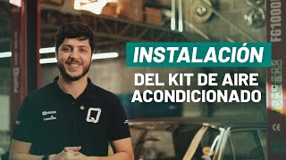 la instalación de un Kit de Aire Acondicionado Mecánico [upl. by Alilahk195]