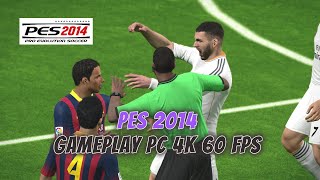 PES 2014 GAMEPLAY PC ON 2024  PES 2014 PC DOWNLOAD [upl. by Llerreg]