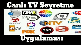 Canlı Televizyon TV İzle Seyret Türk Canli Tv Uygulama İncelemesi  Teknoloji Dünyası [upl. by Aenyl]