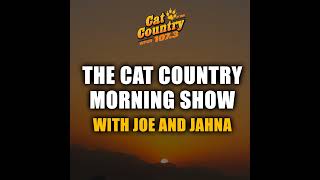 WPURFM The Cat Country Morning Show with Joe and Jahna 20241107 [upl. by Tarrah]