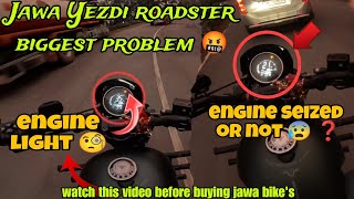 CLEAR MESSAGE TO JAWA YEZDI MOTORCYCLE COMPANY  ENGINE LIGHT 🤬  JawaMotorcycles [upl. by Eical930]