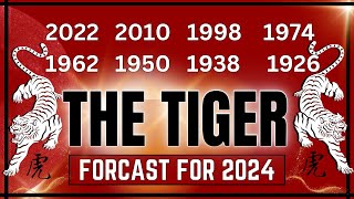 TIGER Chinese Zodiac Sign Forecast for 2024  quotWhat will this year hold for youquot [upl. by Yrian]