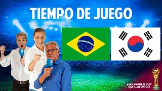 Directo del Brasil 41 Corea del Sur en Tiempo de Juego COPE [upl. by Anabella]